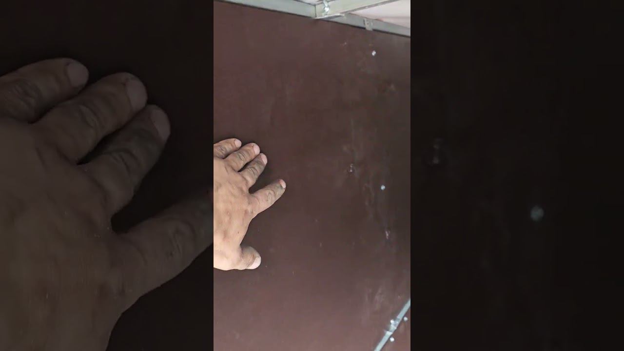 Обшил легковой прицеп фанерой!