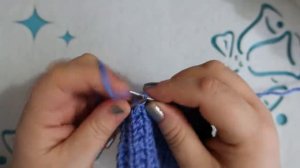 ВЯЗАНИЕ СПИЦАМИ. УЗОР СПИЦАМИ " МЕЛКОЕ БУКЛЕ" или " УЗЕЛКИ". ДЛЯ НАЧИНАЮЩИХ. МАСТЕР КЛАСС.