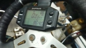 Поймал тепловой клин двигателя на 18 тысячах оборотах
