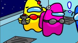 Among Us: CUP SONG with GIRLS POOPING! (Among Us animation)
