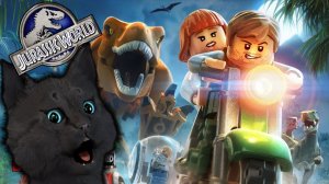 LEGO Jurassic World   ЛЕГО ПАРК ЮРСКОГО ПЕРИОДА C ГОВОРЯЩИМ СУПЕР КОТОМ  ( ИГРА для ДЕТЕЙ ) № 1 #25