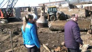 Строительство плотины в Кусе