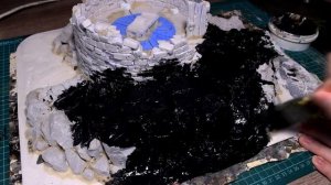 Террейн "Разрушенная башня" для ДнД своими руками