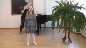 Алексеева Полина 9 лет, академический вокал.