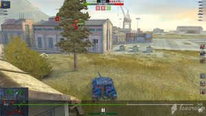 WoT Blitz Танкист снайпер СУ-100М1 15.08.2018 17:51:36