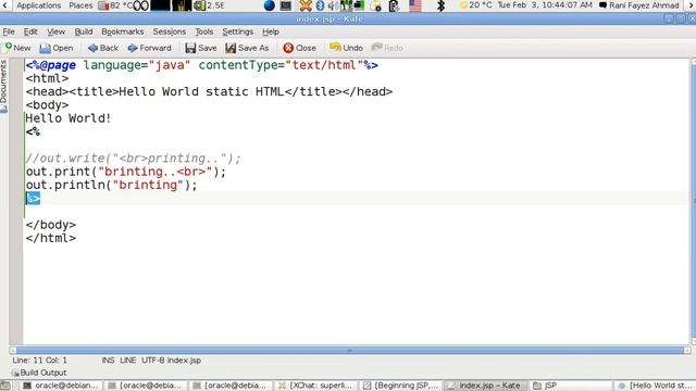 JSP Java Server Pages Lesson 5 (Arabic Version) смотреть онлайн