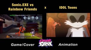 Sonic.EXE vs Rainbow Friends “Triple Trouble Friends to your End” | FNF Animation