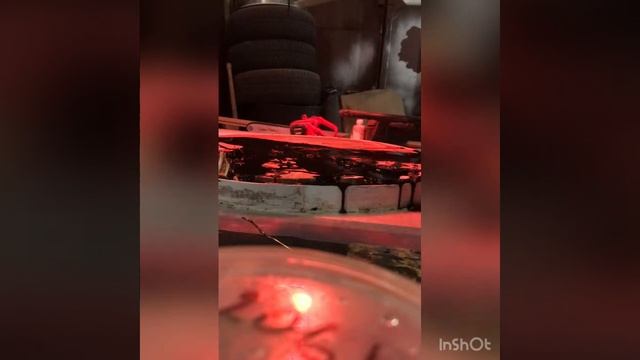 Стол из эпоксидной смолы и спилов смотреть онлайн