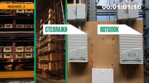 Огневые испытания аспирационных дымовых пожарных извещателей WAGNER TITANUS