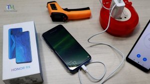 Honor 9X Charging Test and? Heating Test 0 to 100% ||Box Charger