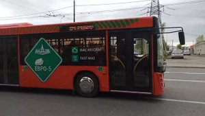 ЭКСКЛЮЗИВ! Автобус МАЗ-203.047 в Казани