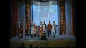 Фрагмент обряда свадьбы удмуртов Вавожского района. Первый день"Сюан".