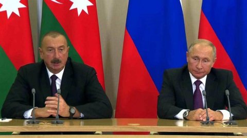 Владимир Путин и Ильхам Алиев обсудили приоритетные направления сотрудничества