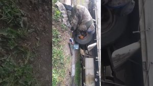 Toyota Dyna Bu 88. Снятие задних колес и полуоси