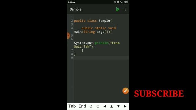 How To Run Java Program in Mobile Coding With Android Phone |Compile java Program | Java Compiler |