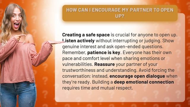 How Can I Encourage My Partner to Open Up?