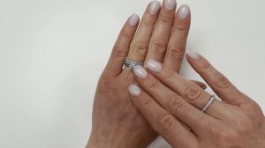 Как сочетать помолвочное кольцо с обручальным? / Показываем варианты!