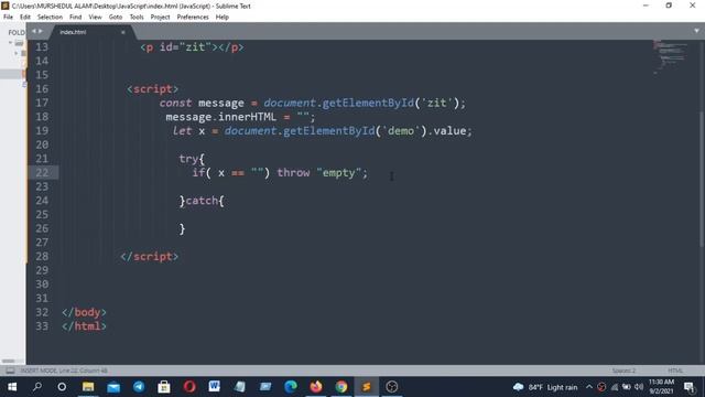 JavaScript Error Handling Part 2