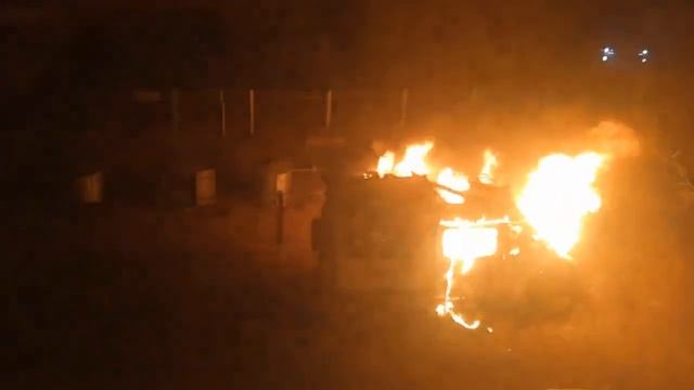 Газель горит на улице Красноармейской в Чите смотреть онлайн