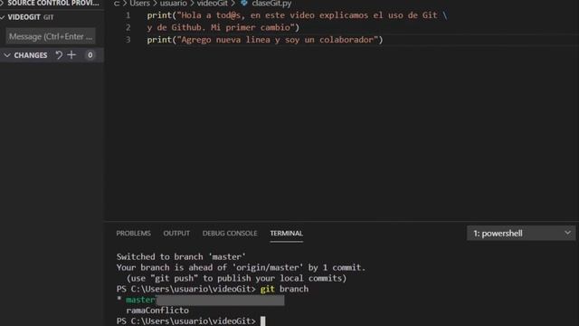 Minicurso de Git y Github - Parte 7 de 7 смотреть онлайн