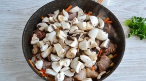 Гречка по-купечески с грибами