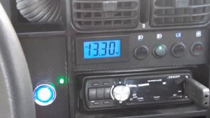 ВАЗ 2108 зажигание и запуск стартера с кнопки.