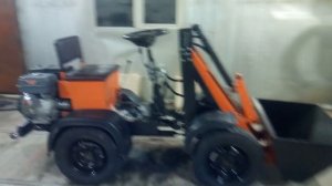 Минитрактор(погрузчик) для Игоря в Куйбышев.mp4