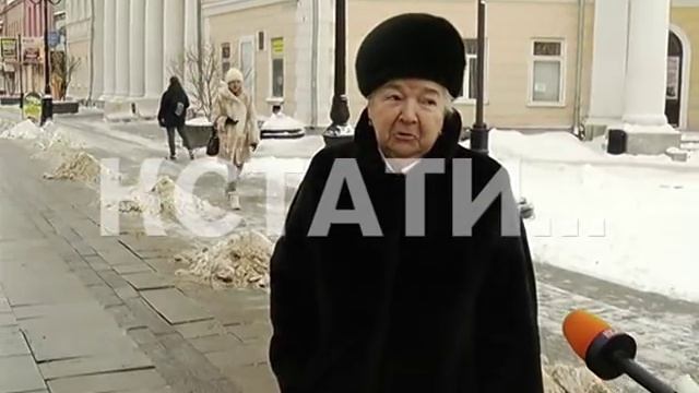 Главная прогулочная улица города сама начала гулять под ногами нижегородцев смотреть онлайн
