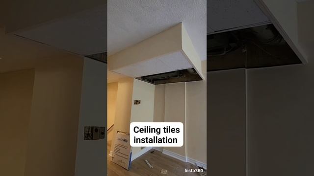 ceiling tiles installation