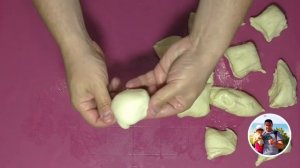 ГОТОВИМ ДОМА: домашние БУЛОЧКИ с персиковым джемом (булочки как пух и вкусные очень)