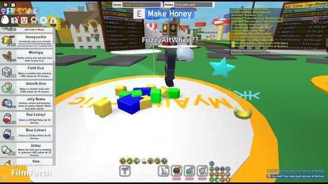 How to Get Honey **FAST** in Bee Swarm Simulator смотреть онлайн