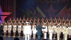 "Служить России" композитор Э. Ханок, автор слов И. Резник.