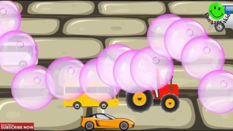 Interesting matching !Vehicles Puzzles for Toddlers!