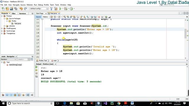 While loop, do while loop, nested While, While and if смотреть онлайн