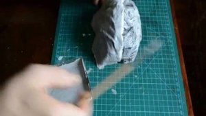 Как покрасить гипсовую гору. Как сделать рельеф для диорамы.(моделизм)