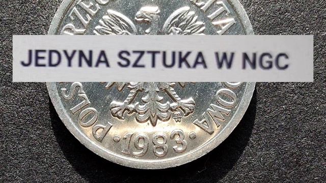 Szok 3000 złotych za monetę z PRL-u, 10 groszy 1983 NGC MS66 prooflike ceny Październik 2021 смотреть онлайн