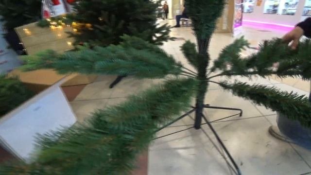 Как собрать искусственную елку. Искусственные елки Тольятти.