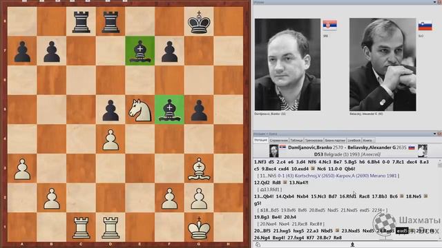 Шахматы. АГРЕССИВНАЯ ИГРА Александра Белявского!