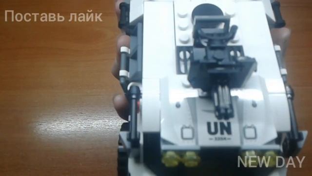 Огромная брони-машина военных. Обзор набора Qman смотреть онлайн