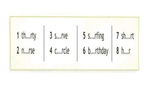 Spotlight 4 p.29 ex.7 CD