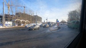 4k поездка на ПАЗ-32054 из Соломбалы. Bus Russia.