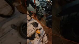 Замена ремня вариатора, cf 500, часть 1.