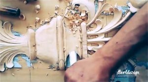 Woodcarving Baroque Element ►► Timelapse Урок Резьба по дереву Барокко Элемент