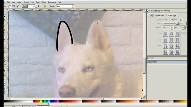 Inkscape FREE open-source vector graphics editor - Install and Demo смотреть онлайн
