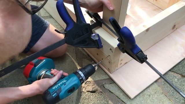 Building an Aquarium Stand (5'x2'x2') - Part One смотреть онлайн