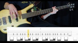The Trooper (Iron Maiden) - Bass Cover (With Tabs) by Leo Düzey