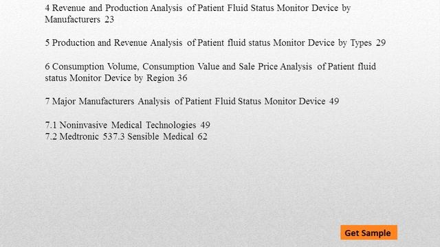 Global Patient Fluid Status Monitor Device Market Drivers and Challenges Report 2021 смотреть онлайн