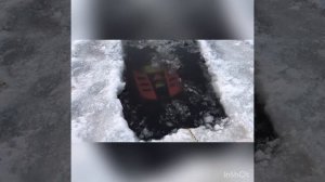 Спасение снегохода или как достать Буран со дна реки