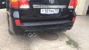 Тюнинг Краснодар спорт выхлоп Toyota Land Cruiser 200 Exhaust (tuning-elite.com)