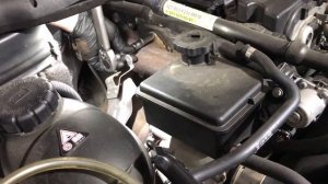 M271.860 открутился выпускной коллектор